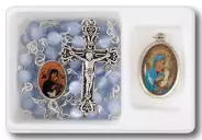 Acrylic Rosary/Blue With Medal/Perpetual