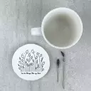 You Are Stronger Flowers Coaster