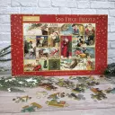 500 Piece Puzzle - Vintage Christmas Collage