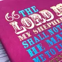 Bright Journal - The Lord Is My Shepherd - Psalm 23 The Psalm of David