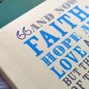 Flexi Biblical Journal - And Now Faith - 1 Corinthians 13:4-13 (NIV)