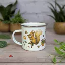 Enamel Mug - Peter Rabbit Pin Up Squirrel Nutkin