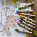 8 Jumbo Crayons - Gruffalo