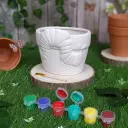 Paint Your Own Plant Pot In Card Box - Very Hungry Caterpillar
