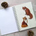 A5 Wiro Notebook With Dividers - Patricia Maccarthy  Countryside