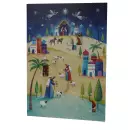 Journey to the Nativity A5 Advent Calendar Card