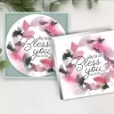 May the Lord Bless You - set of 4 ceramic coasters in gift box