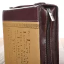 Large "I Know the Plans" Two-Tone Large Bible Cover