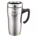 Be Still and Know Psalm 46:10 Stainless Steel Travel Mug