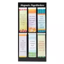 God's Love Never Fails Magnetic Page Markers - Pack of 6