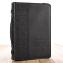 Large Guidance Black LuxLeather Bible Cover
