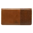 Checkbook Wallet Brown I Know the Plans Jer. 29:11