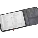 Large Real Tree Camouflage Print Trifold Organizer Bible Cover