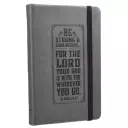 Be Strong Hardcover LuxLeather Notebook with Elastic Closure