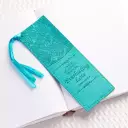 Bookmark-Pagemarker-Everlasting Love-LuxLeather-Turquoise