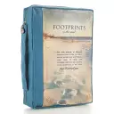 Medium Footprints Poly-canvas Value Bible Cover