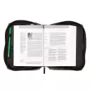 XL "Stand Firm"  Camouflage Poly-Canvas Bible Cover - 1 Corinthians 16:13