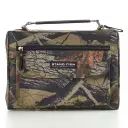 Medium Stand Firm Camouflage Poly-Canvas Bible Cover - 1 Corinthians 16:13
