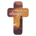 I Am with You Always Cross Bookmark - Matthew 28:20 Pack of 12
