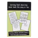 Coloring Cards 52 Verses for Kids (Box Of 52)