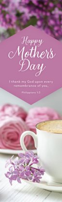 Mother's Day Bookmark: Happy Mother's Day 2026 (Package of 25)