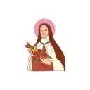 St. Thérèse of Lisieux Pin Badge