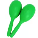 Green Plastic Maracas
