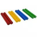 Mixed Colour Pack - 30 Pairs of Claves