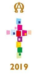 Candle Transfer - Mosaic Cross