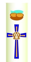 Candle Sticker - Loaves And Fish (Without Year)