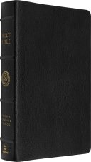 ESV Heirloom Bible, Veritas: Single Column Edition (Goatskin, Black)