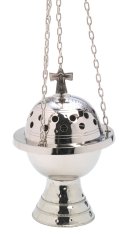 Nickel Plated Thurible H 19 cm