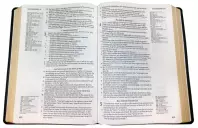 NASB 1995 Side-Column Reference Bible, Black Genuine Leather