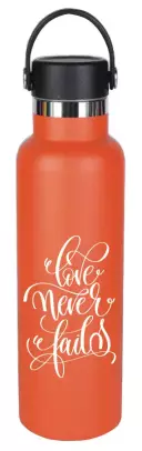 Love Never Fails Thermos Bottle