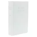 KJV Gift Bible, White, Imitation Leather, Hardback
