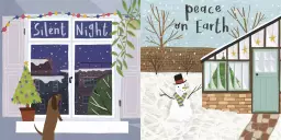 SPCK Charity Christmas Cards with Bible Verse, Pack of 10, 2 Designs