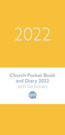 Church Pocket Book and Diary 2022 Soft-tone Yellow