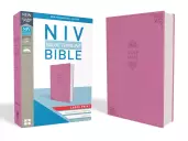 NIV, Value Thinline Bible, Large Print, Imitation Leather, Pink