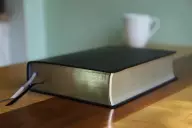 The Jesus Bible, ESV Study Bible, Leathersoft, Black