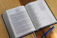 The Jesus Bible, ESV Study Bible, Leathersoft, Black