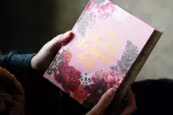 NIV, Artisan Collection Bible, Cloth over Board, Pink Floral, Designed Edges under Gilding, Red Letter, Comfort Print
