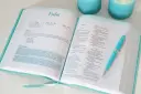 NIV, Verse Mapping Bible for Girls, Leathersoft, Teal, Comfort Print