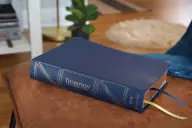 NIV, Thompson Chain-Reference Bible, Leathersoft, Navy, Red Letter, Comfort Print