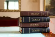 Kjv, Thompson Chain-Reference Bible, Leathersoft, Brown, Red Letter