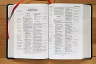 Nasb, Thompson Chain-Reference Bible, Bonded Leather, Black, Red Letter, 1977 Text