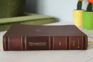 NIV, Thompson Chain-Reference Bible, Leathersoft, Brown, Red Letter, Comfort Print