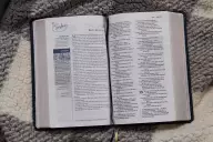 Niv, Women's Devotional Bible (by Women, for Women), Leathersoft, Navy, Comfort Print