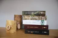 NIV, Holy Bible, Compact, Paperback, Military Camo, Comfort Print