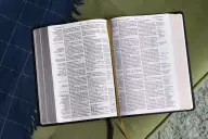 KJV, Thompson Chain-Reference Bible, Leathersoft, Black, Red Letter, Comfort Print