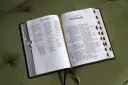 KJV, Thompson Chain-Reference Bible, Leathersoft, Black, Red Letter, Thumb Indexed, Comfort Print